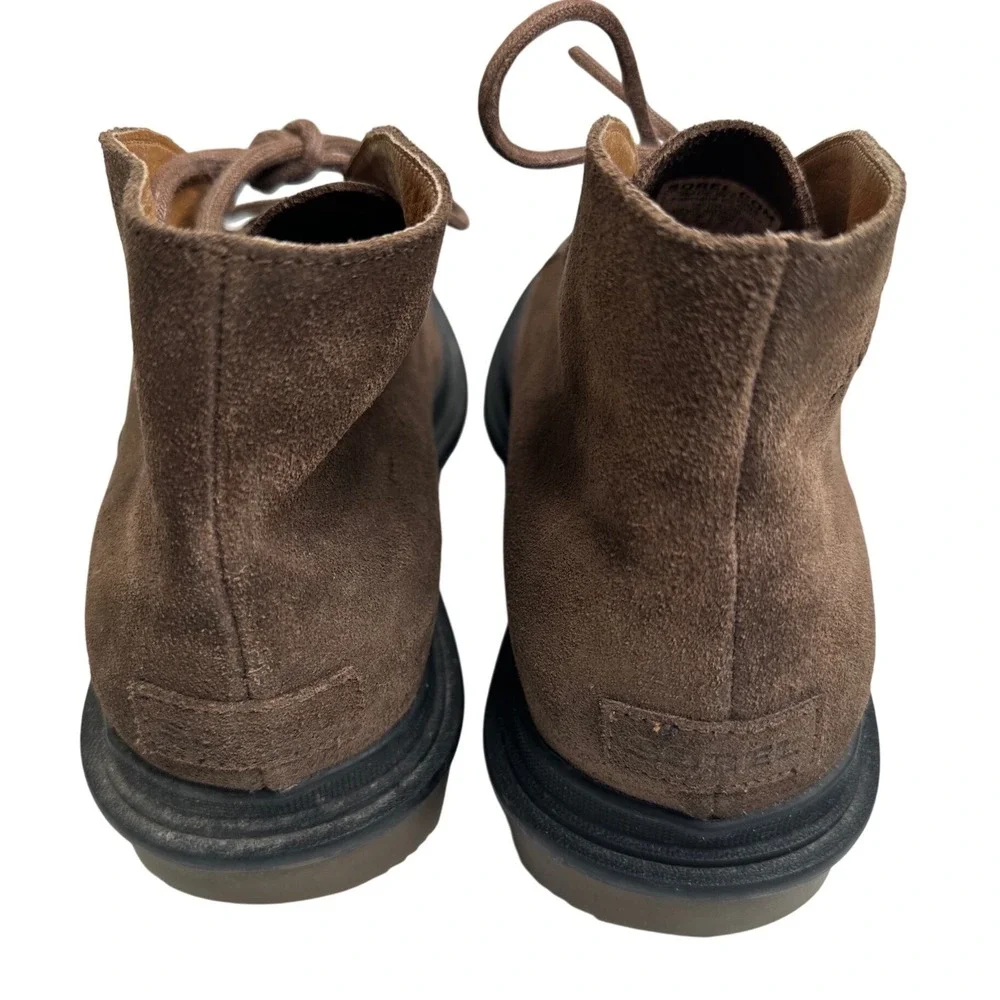 Sorel Madson ll Chukka Waterproof Men's‎ 10 Brown Suede Boots NM3442-256 Preppy